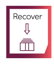 Business Plan 2024/25: Recover icon large Recover icon